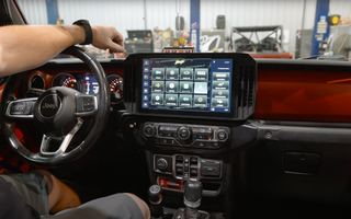 Stinger Solutions updates the Fleet with their new Hiorizon 12 Infotainment systems