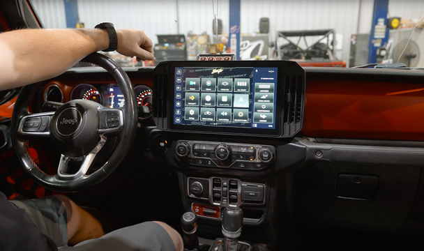 Stinger Solutions updates the Fleet with their new Hiorizon 12 Infotainment systems