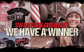 SWAG PACK WINNER ANNOUNCED