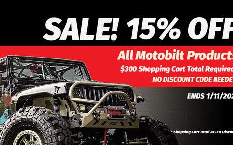 SALE TIME at Motobilt