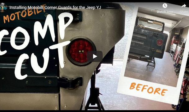 Video: Installing Motobilt Comp Cut Corner Guards for the Jeep YJ