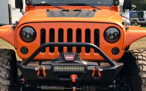 Motobilt's "Crusher" front bumper for the Jeep JK now available.