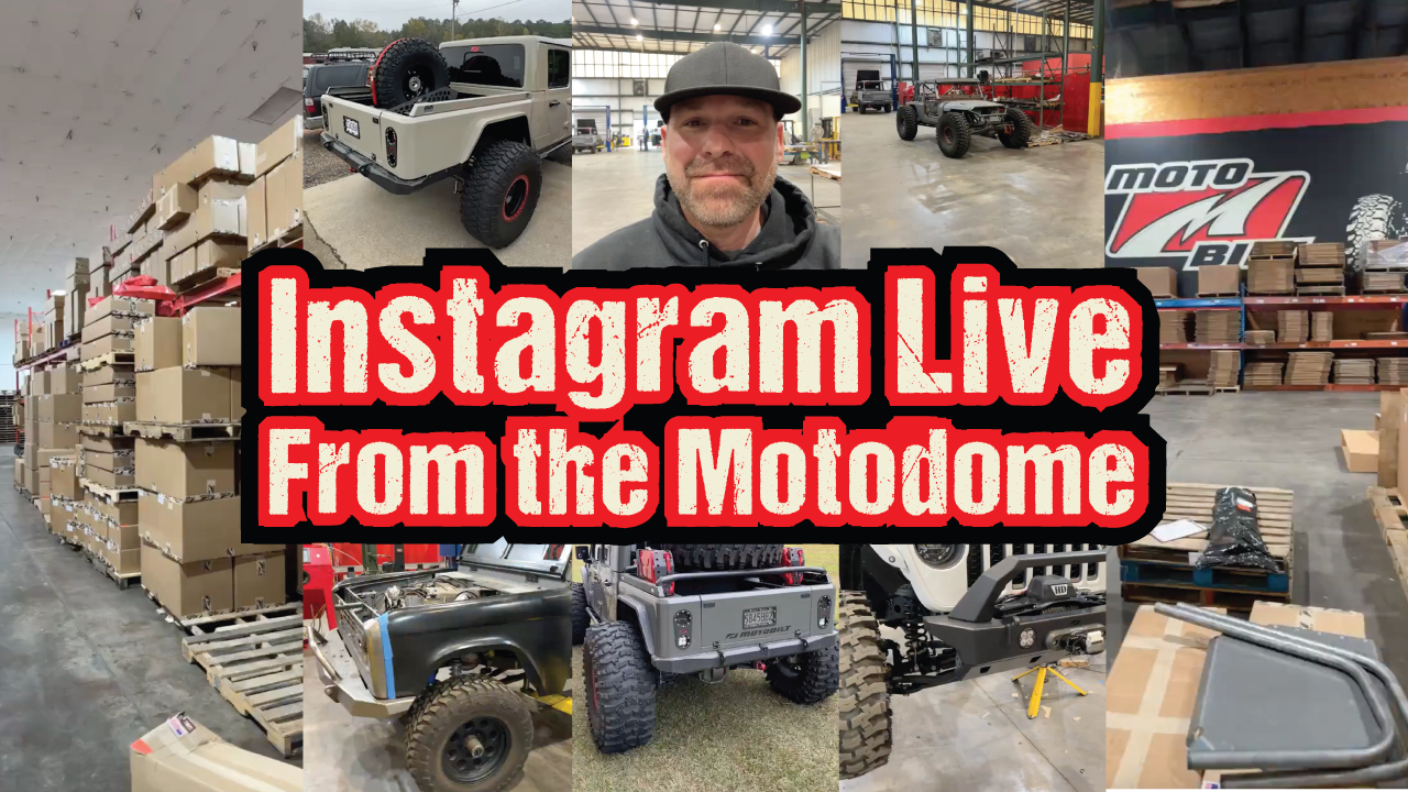 Instagram Live from the Motodome | Black Friday & More!