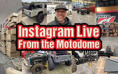Instagram Live from the Motodome | Black Friday & More!