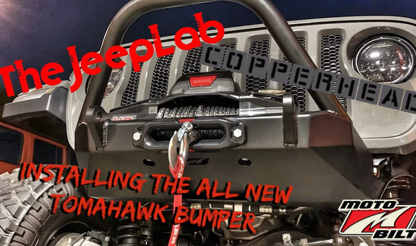 Video - The Jeep Lab Installs the Motobilt Tomahawk Frame Chop Bumper