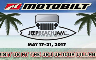 Come visit Motobilt at Jeep Beach Jam May 17-21