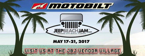 Come visit Motobilt at Jeep Beach Jam May 17-21