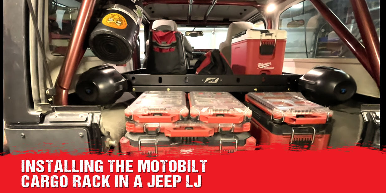5150 Motorsports Installs the Motobilt Cargo Rack for TJ,LJ,YJ AND JT BED