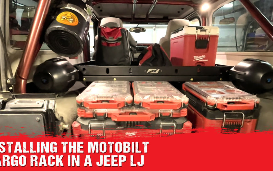 5150 Motorsports Installs the Motobilt Cargo Rack for TJ,LJ,YJ AND JT