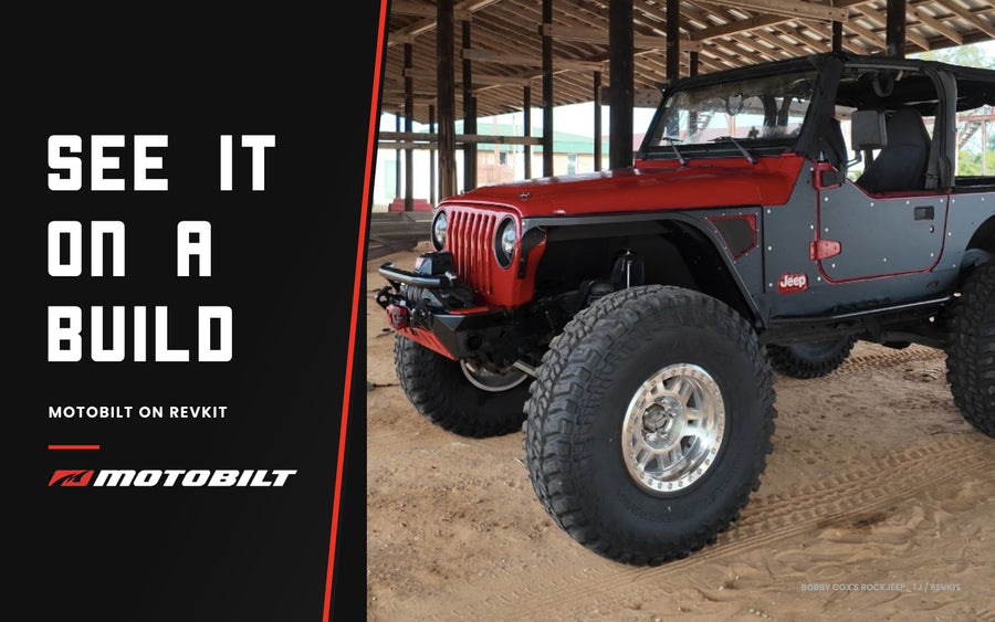 See It on a Build: Motobilt on REVKIT featuring Bobby Cox's personal Jeep, RockJeep_TJ.
