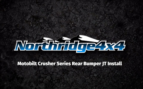 Northridge 4x4 Installs the Motobilt Crusher Rear Bumper for Jeep JT Gladiator