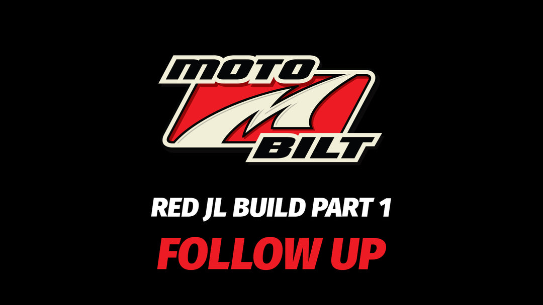 Video - Motobilt Red JL Part 1 Follow Up