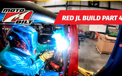 Video - Motobilt Red JL Build Part 4 - Cages and Axles!