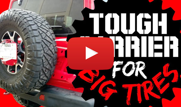Video: Exodus 4x4 Reviews and Installs the Motobilt Spare Tire Carrier for Jeep JL