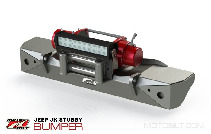 Motobilt Prototype Jeep JK Stubby Front Bumper
