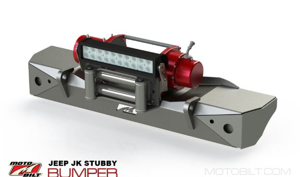 Motobilt Prototype Jeep JK Stubby Front Bumper