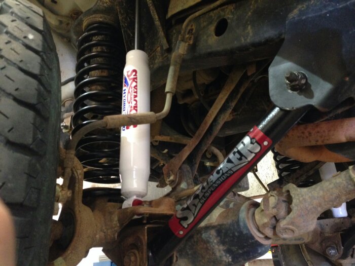 4 inch Skyjacker Lift install on a Jeep TJ