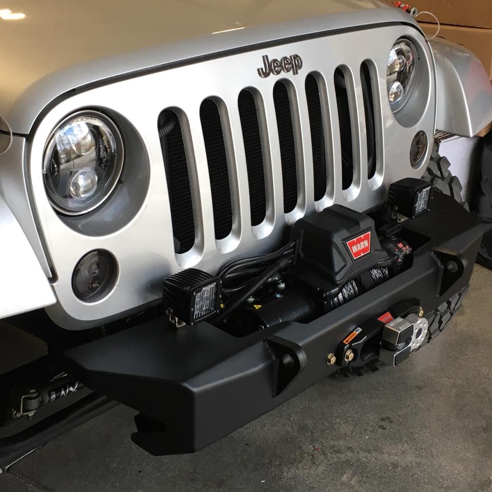 Crusher Front Bumper for Jeep JK / JKU