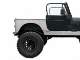 Hatchet 2 Inch Stretch Corner Armor for Jeep YJ - Steel