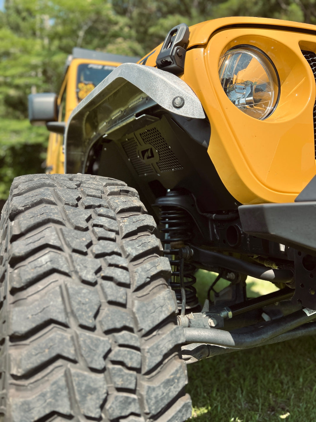 Aluminum Front Highline Fenders for Jeep JL/JLU/JT - Motobilt