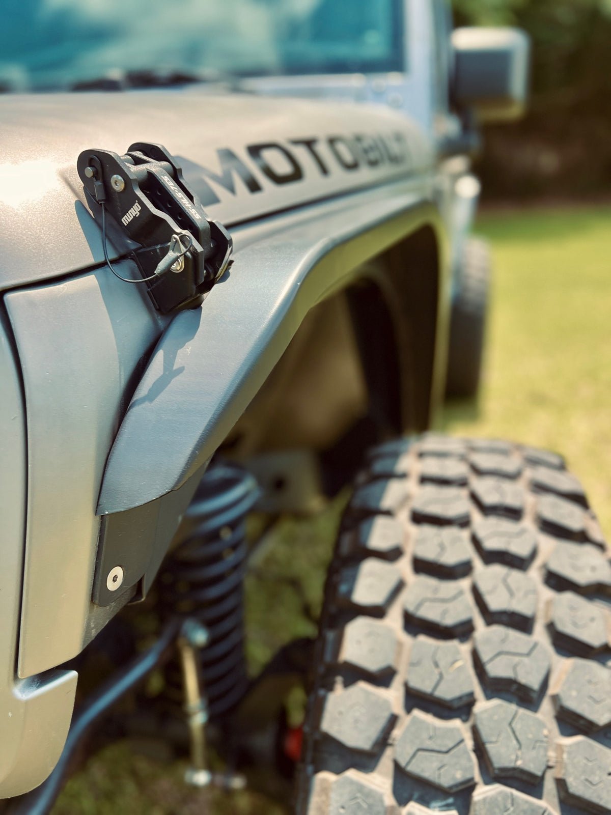 Front Highline Fenders for Jeep JK/JKU Motobilt