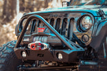 Hatchet Series Front Frame Chop Bumper w/ Stinger and Fog Mounts for Jeep JK / JKU
