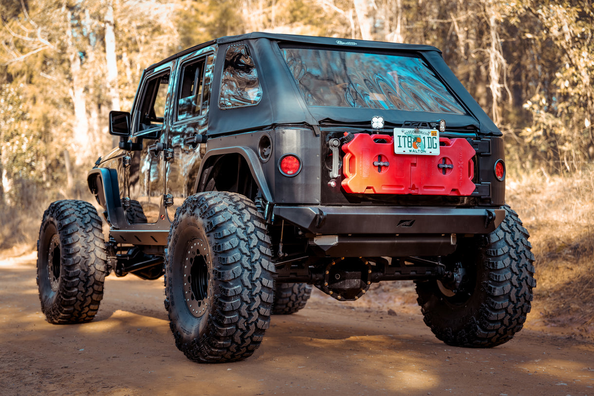 Hatchet Frame Chop Rear Bumper and Cross member for Jeep JK / JKU ...