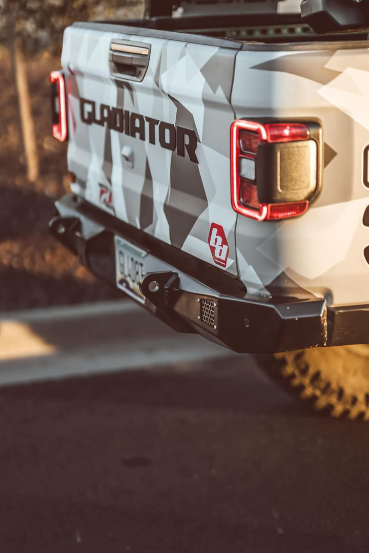 Gladius Rear Bumper for Jeep JT Gladiator Motobilt
