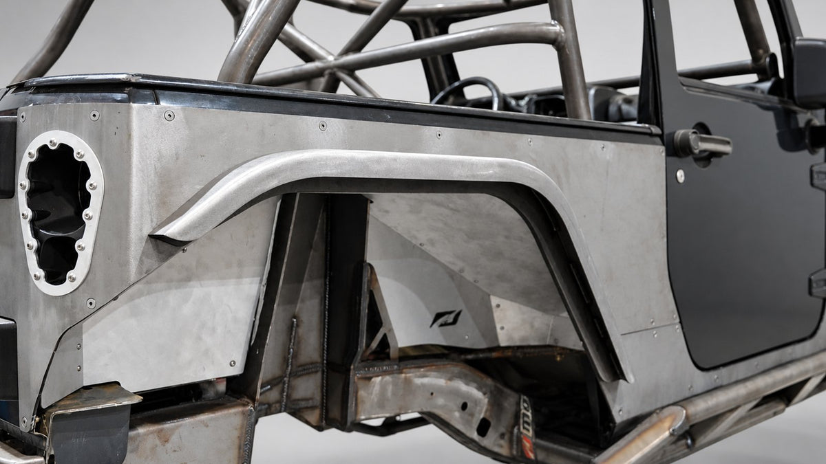 Rear Stretch 2" Flare - Jeep JK for MB1138