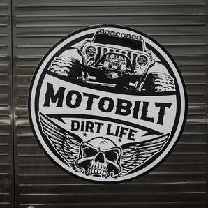 Motobilt Dirt Life Sticker - 16"