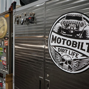 Motobilt Dirt Life Sticker - 16"