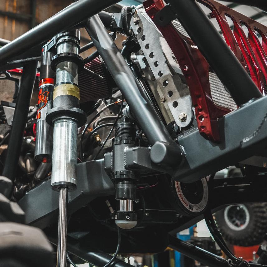 Bump Stop Mounts - Flat Top, Weld On Motobilt
