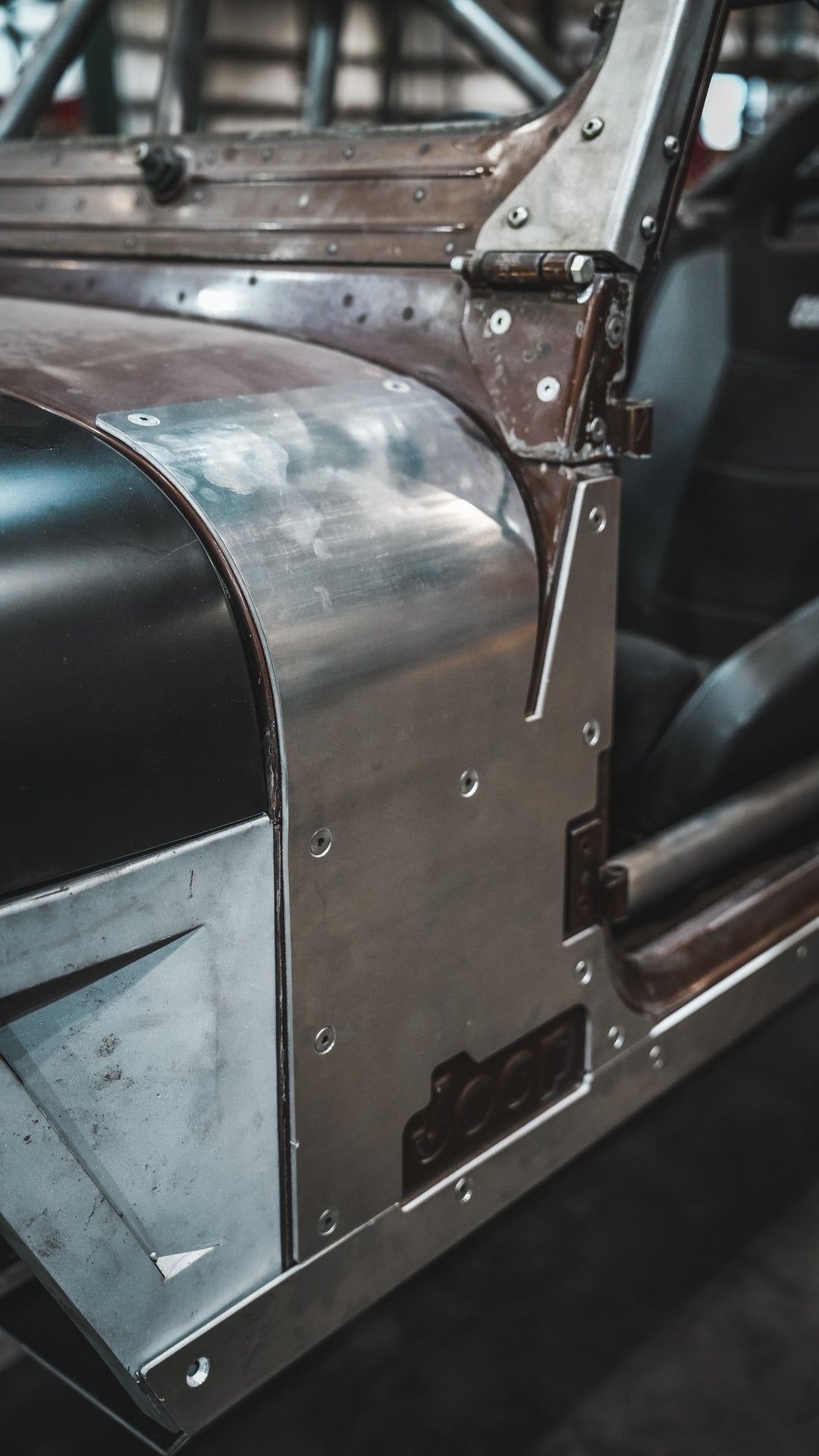 Aluminum Cowl Armor for Jeep YJ / CJ - Motobilt