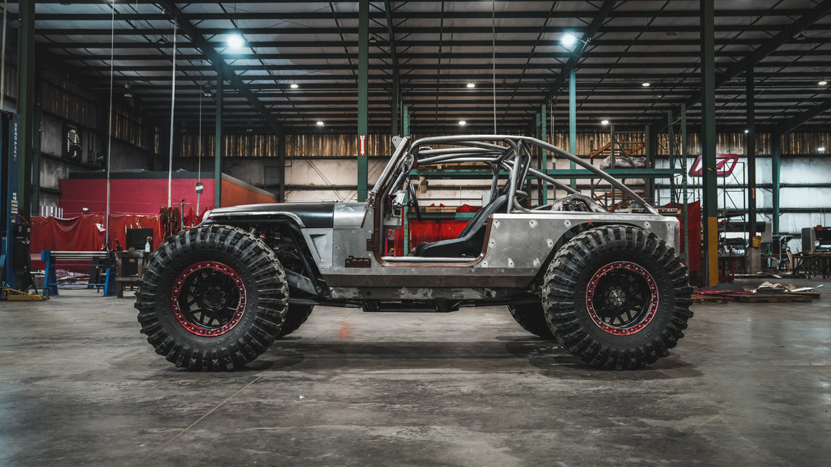 Aluminum Cowl Armor for Jeep YJ / CJ Motobilt