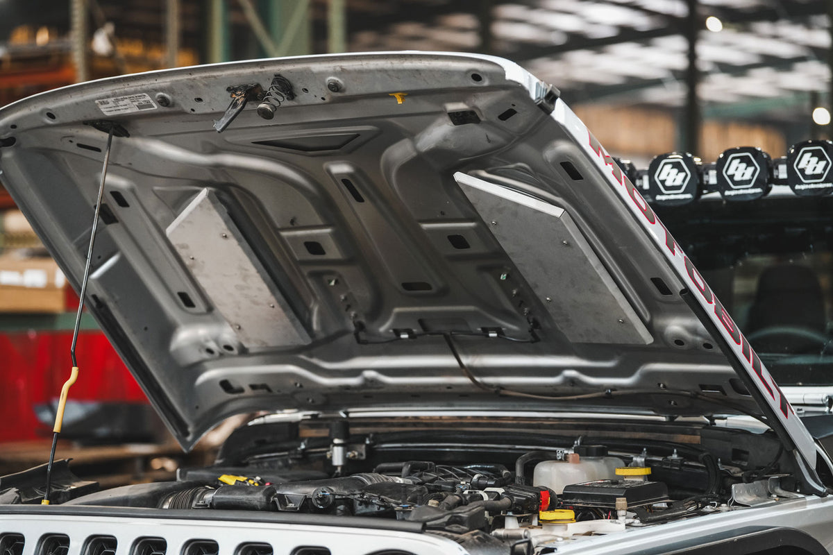 Hood Vent Kit for Jeep Rubicon JL/JLU/JT