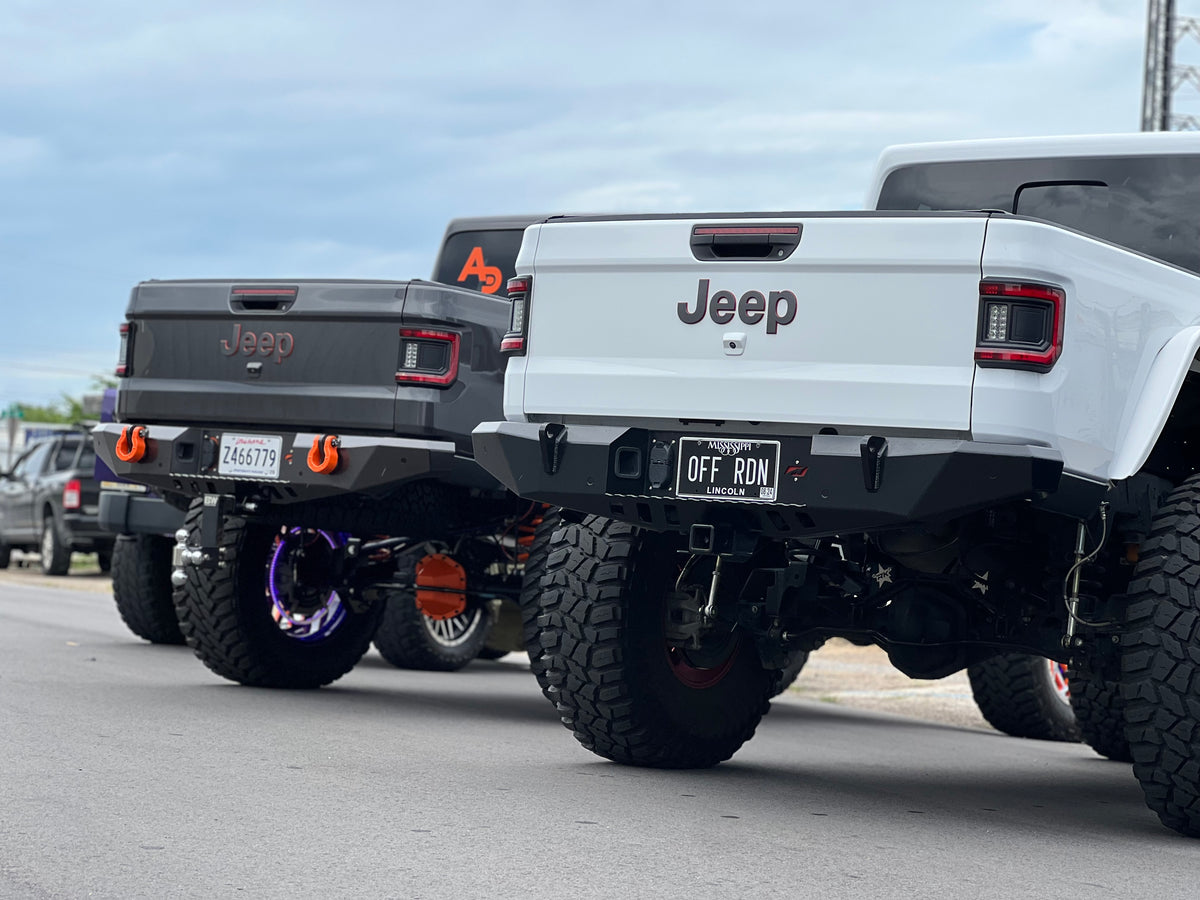 Hammer Rear Bumper for Jeep JT Gladiator Motobilt