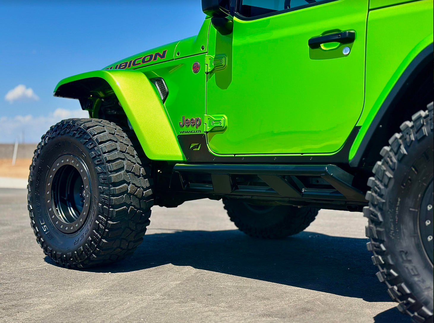 Frame Mounted Rocker Guards for Jeep JL 2 Door – Motobilt