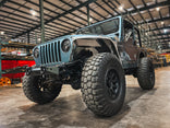 Hatchet High Line Front Fenders 4" Flare for Jeep TJ/LJ - Aluminum