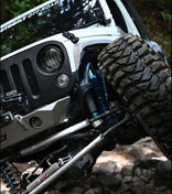 Crusher Front Fender 2" Flare for Jeep JK / JKU - Steel
