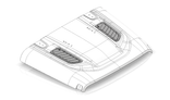 Hood Vent Kit for Jeep Rubicon JL/JLU/JT