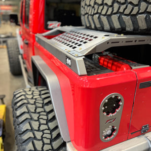 Motobed Tire Carrier Molle Panels