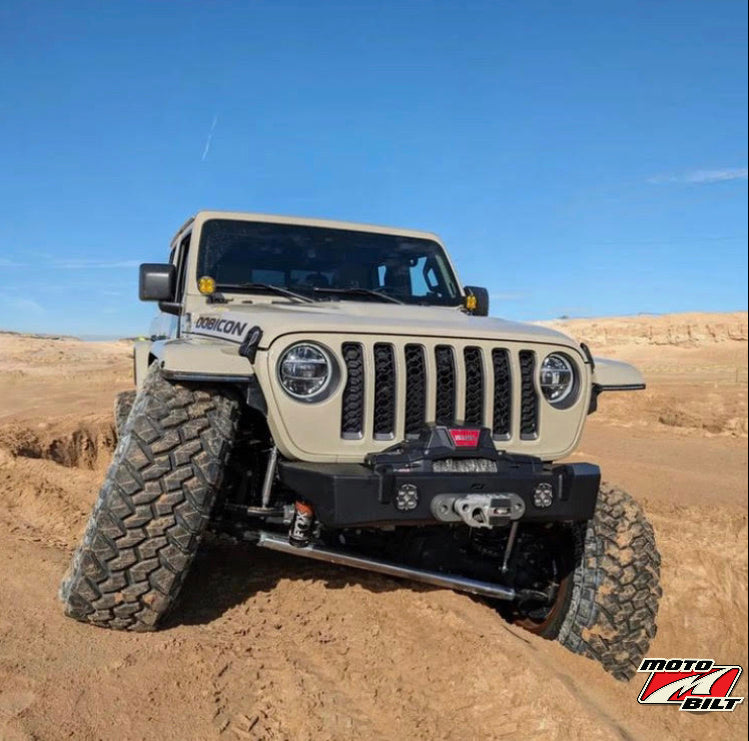 Crusher HD Front Bumper for Jeep JL/JT Motobilt