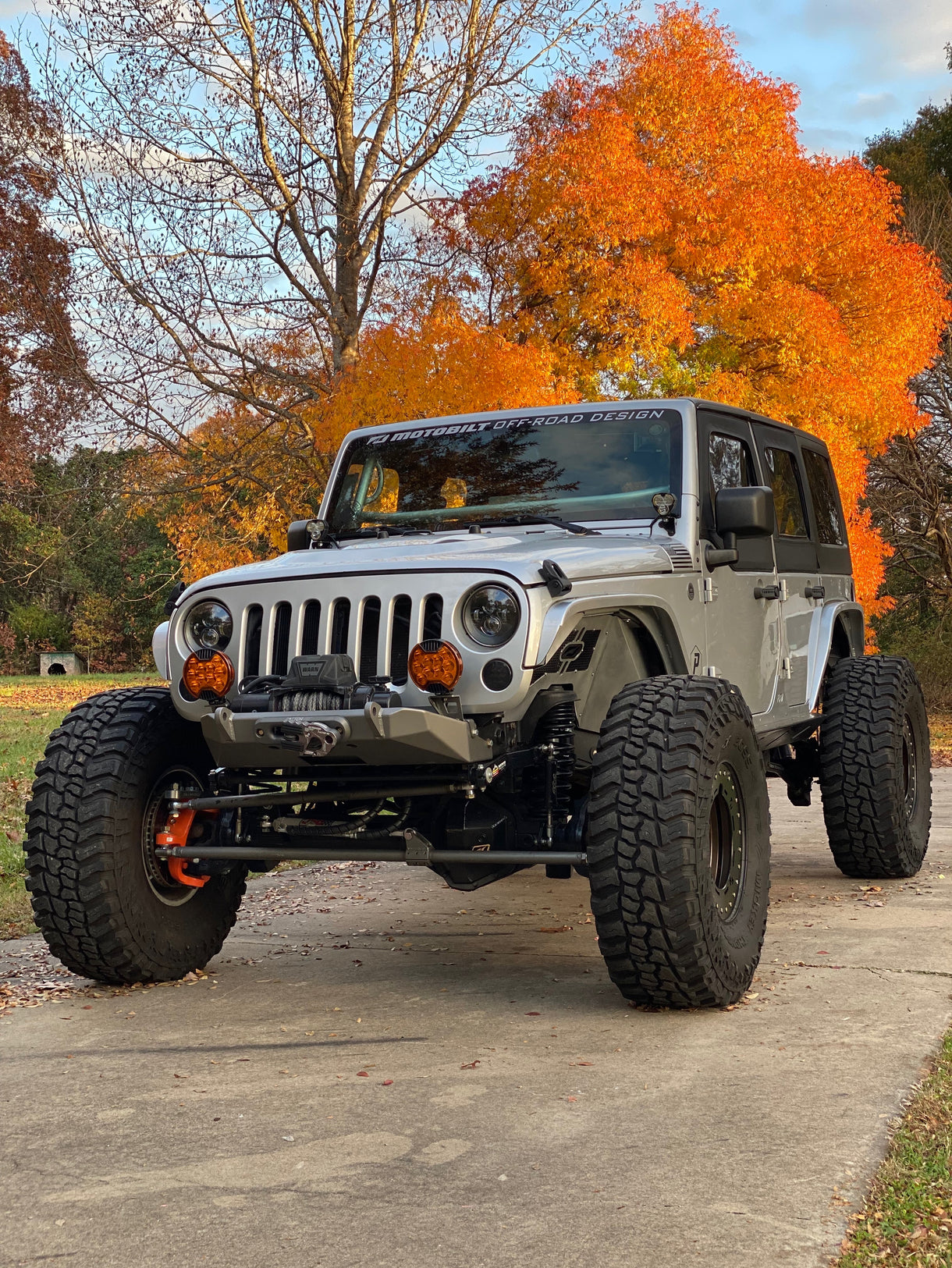 Tomahawk Frame Chop Front Bumper For Jeep Jk Jl Jt Motobilt