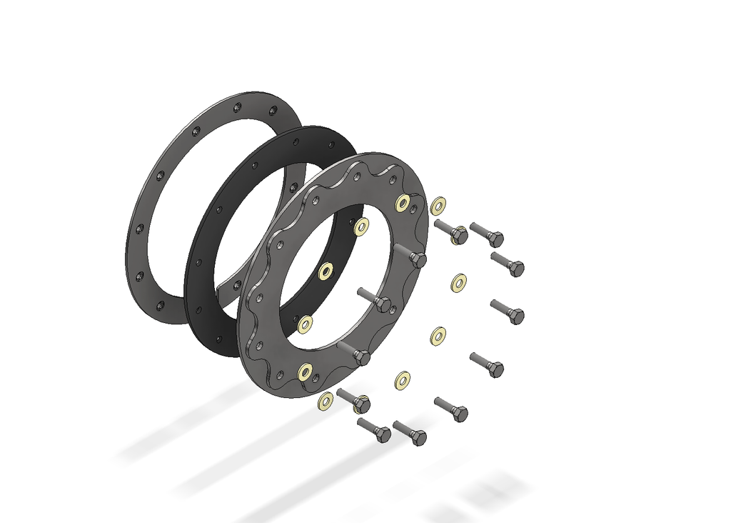 Fuel Pump Clamping Ring Kit - fits Jeep TJ Fuel Pump Clamping Ring Kit - fits Jeep TJ