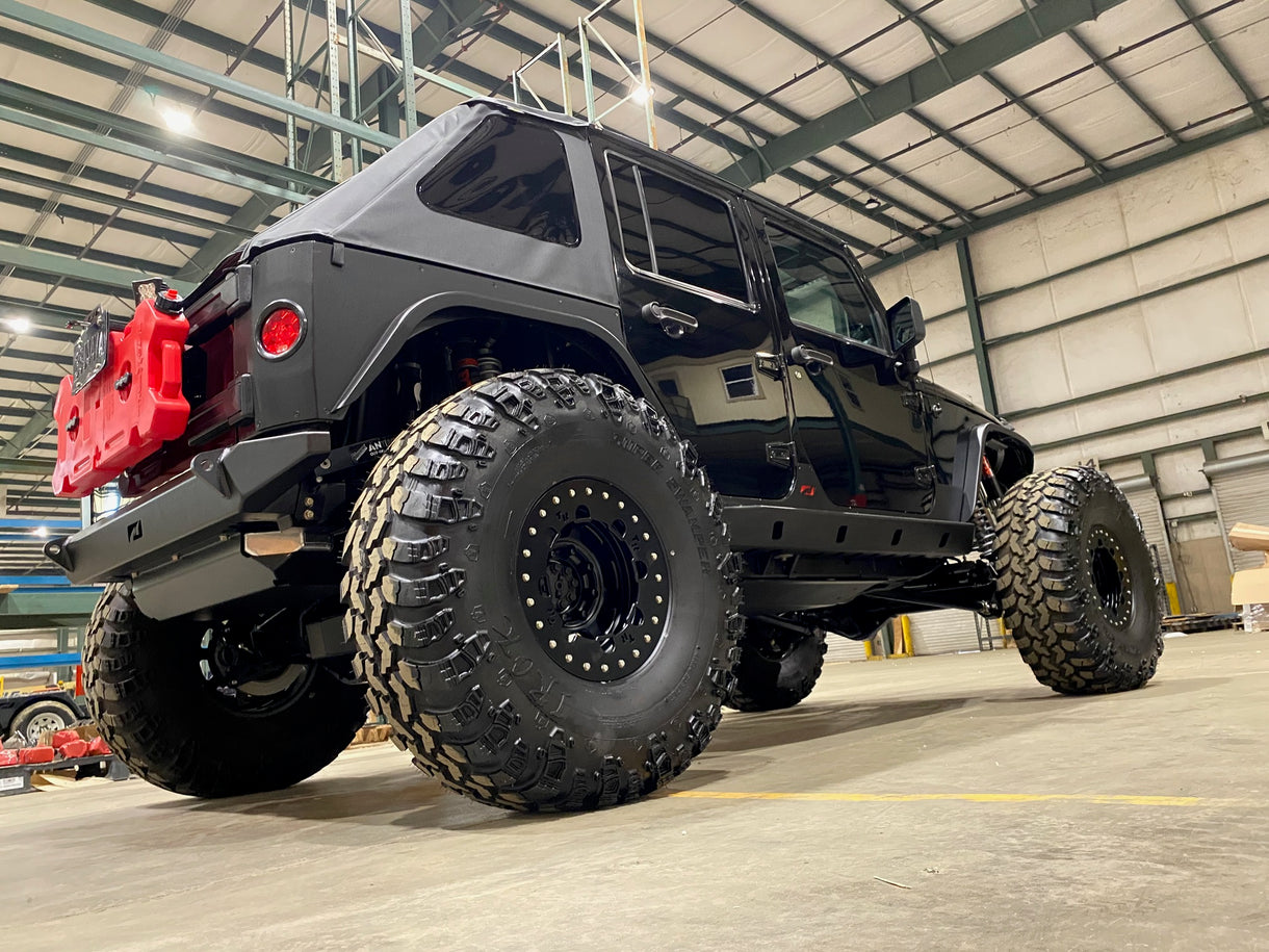 Crusher Rocker Guards w/ Step for Jeep JKU 4 Door – Motobilt