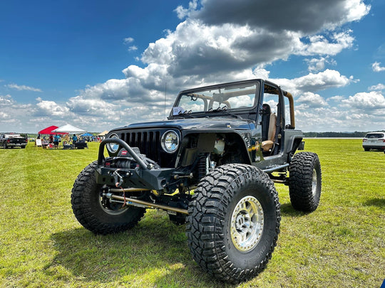 High Line Flat Fender Set with 2 inch Flare NO Inner Fender for Jeep TJ / LJ - Motobilt