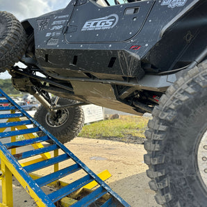 Rocker Guards with Boat Side Steps for Jeep TJ