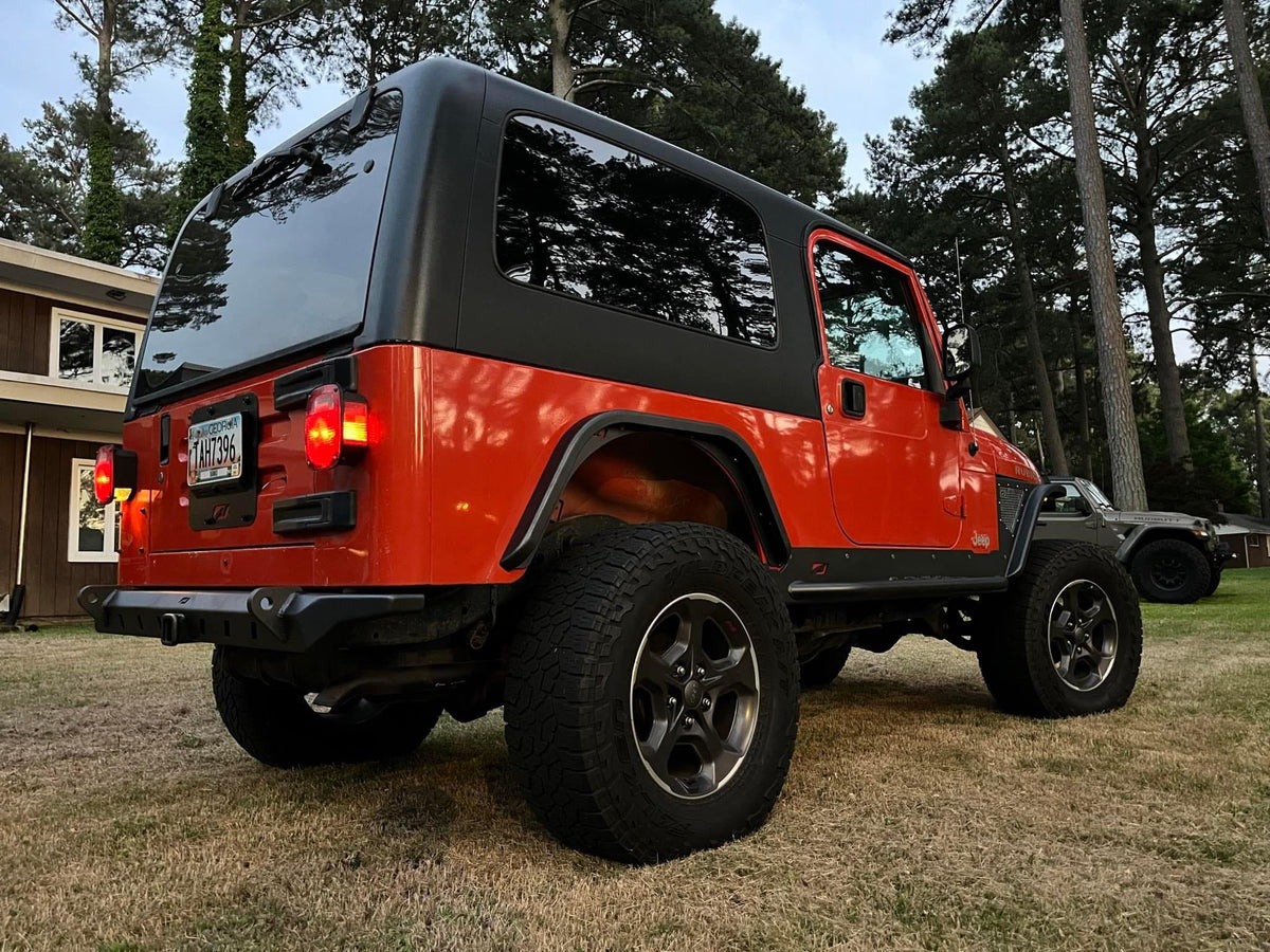Crusher Rear Fender 2" Flare for Jeep TJ/LJ Motobilt