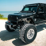 Crusher Front Fender Flares for Jeep JL/JLU/JT Gladiator - Aluminum