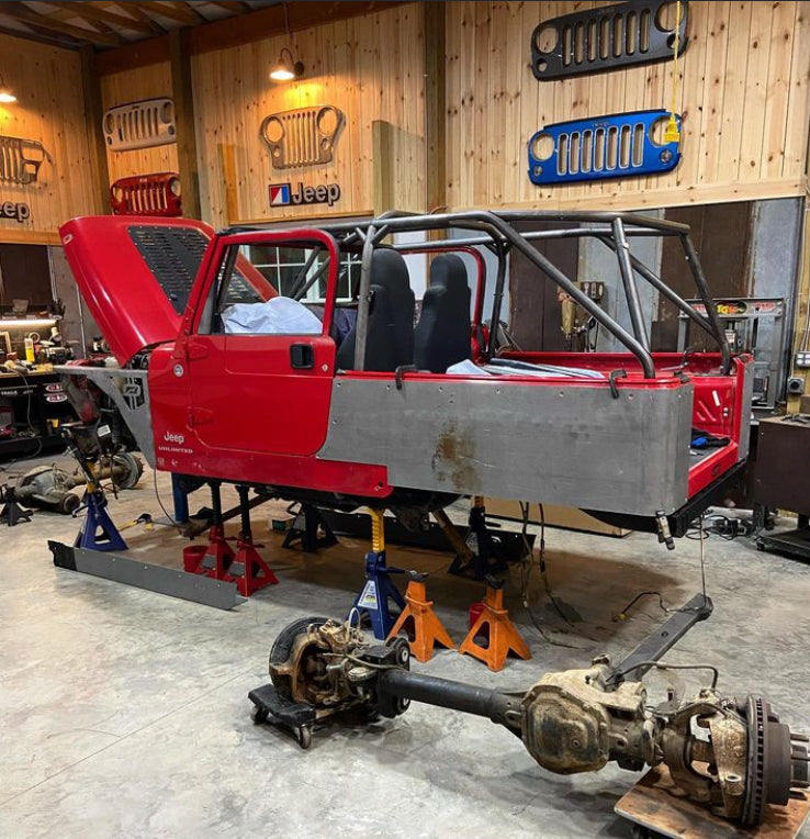 Blank Corner Guards for Jeep LJ 04-06 Motobilt